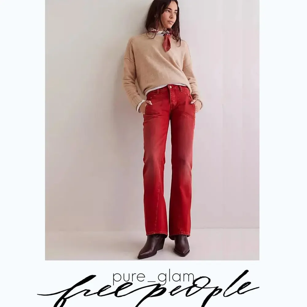 Free People bootcut jeans - Picture 2 of 10